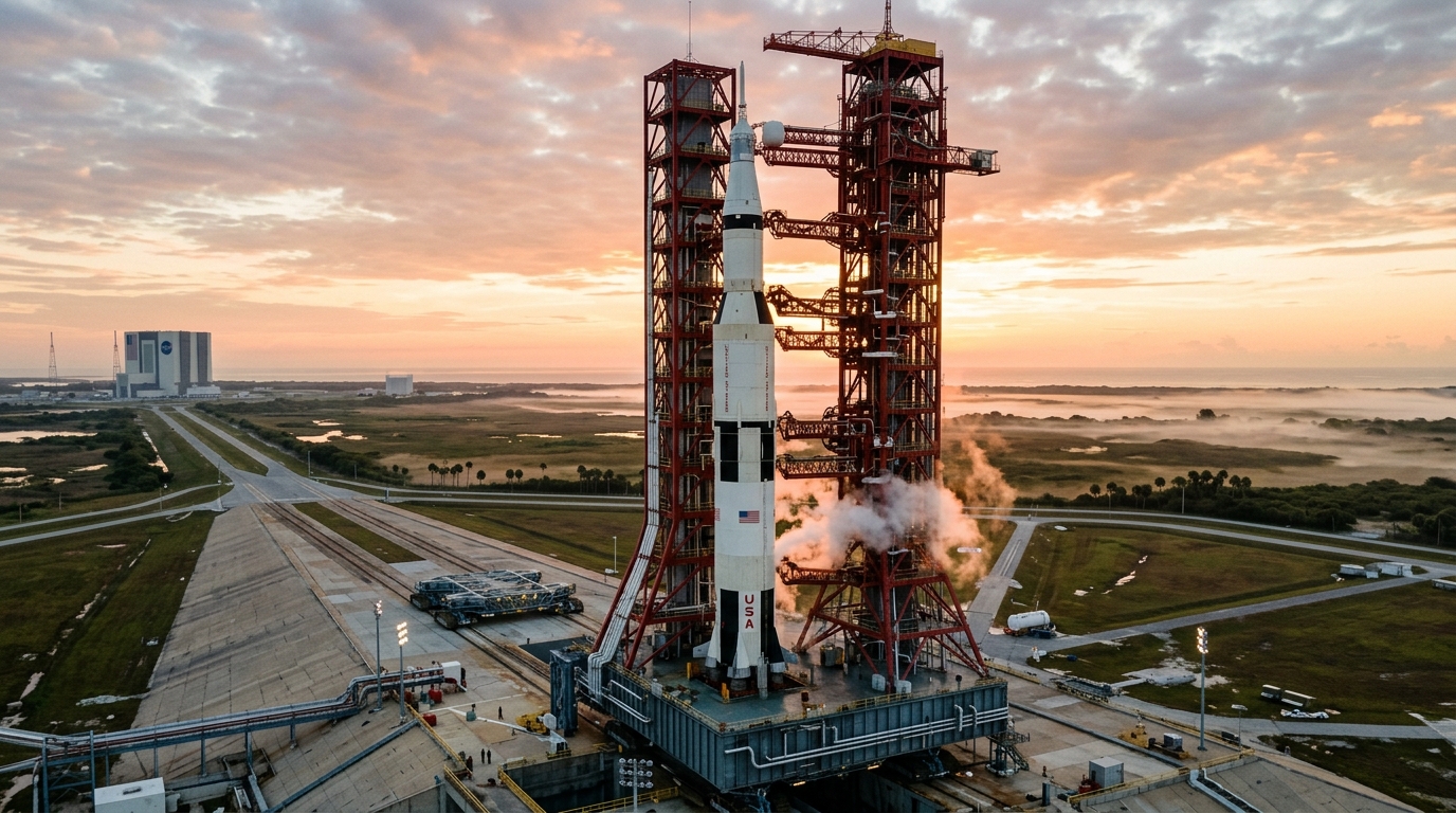 Saturn V on LC-39A